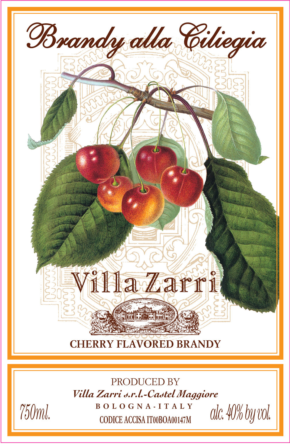 Cherry Brandy Vinity Wine Company